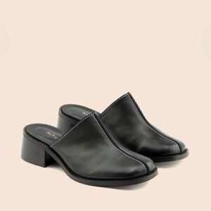 Maguire Black Mules